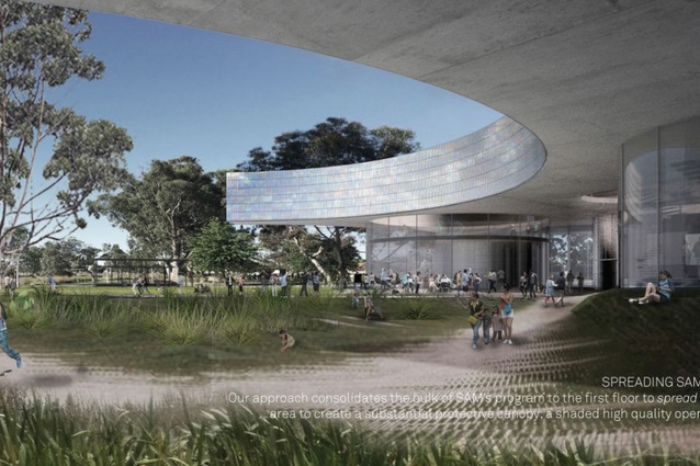Kerstin Thompson Architects' design for the new Shepparton Art Museum.
