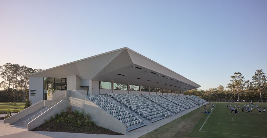 National Rugby Training Centre, Ballymore by Blight Rayner Architecture ...