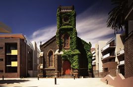 Elevation of Former Uniting Church from Fitzroy St