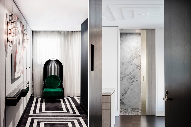 Pier Apartment by Brendan Wong Design.