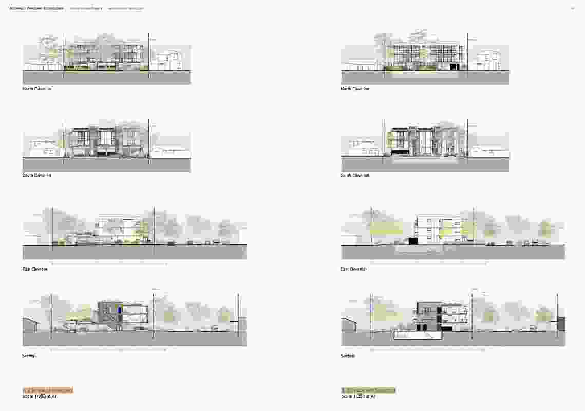 The winning proposal by McGregor Westlake Architecture.