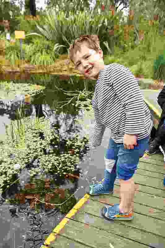 The Children’s Garden allows kids to connect with and learn about nature.