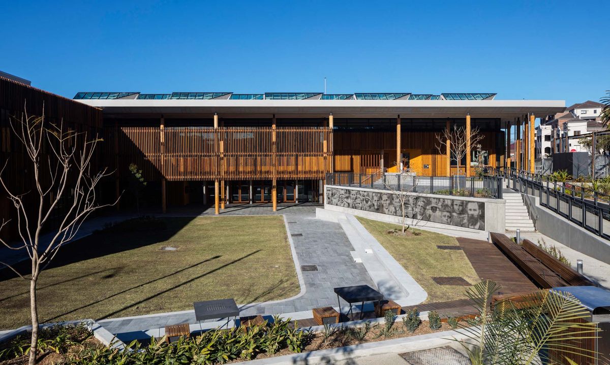 BVN completes new Marrickville Library and Pavilion | ArchitectureAu