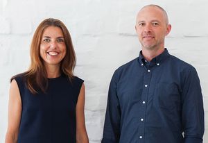 Alison Nobbs and Sean Radford of Nobbs Radford Architects.