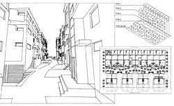  Commendation for Urban Design, 1994, Camberwell Housing, by William Orr, Ronson Lui and Siew Ling Wong. “A useful model for the necessity of denser urban infill.” 