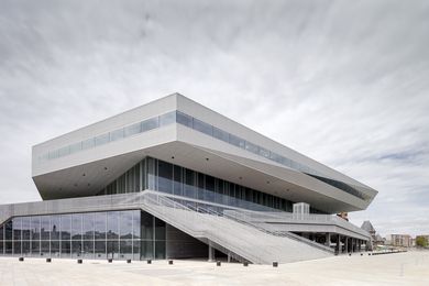 Dokk1 public library Aarhus, Denmark designed by Schmidt Hammer Lassen Architects.