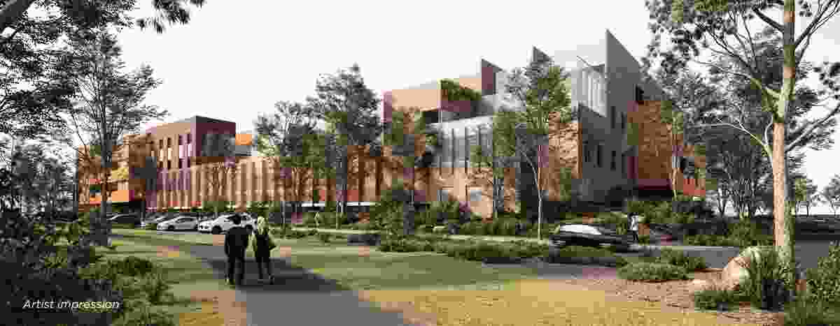Thomas Embling Hospital expansion concept image.