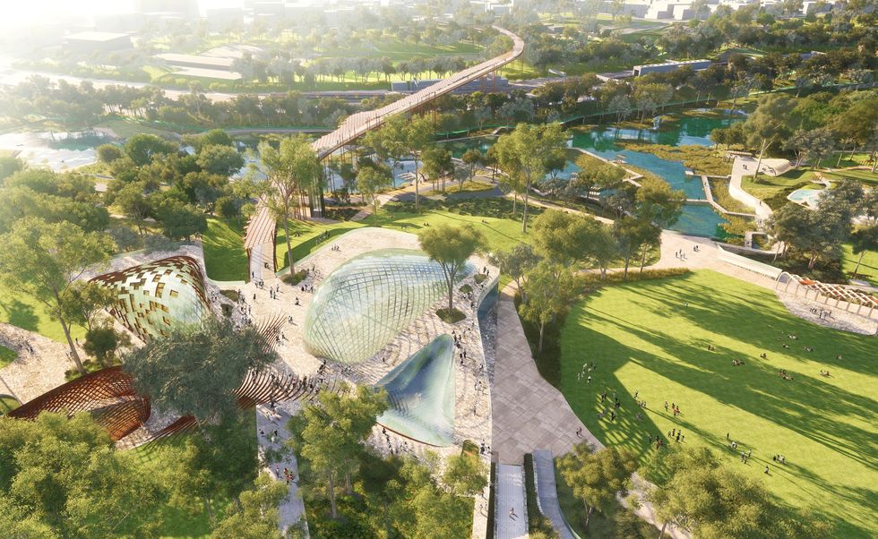 Draft vision for Brisbane’s largest open space revealed ArchitectureAU