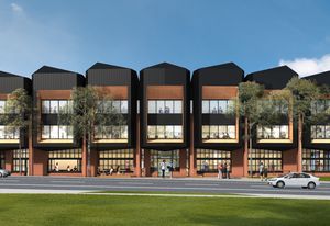 The proposed Latrobe Valley Govhub designed by WMK Architecture.