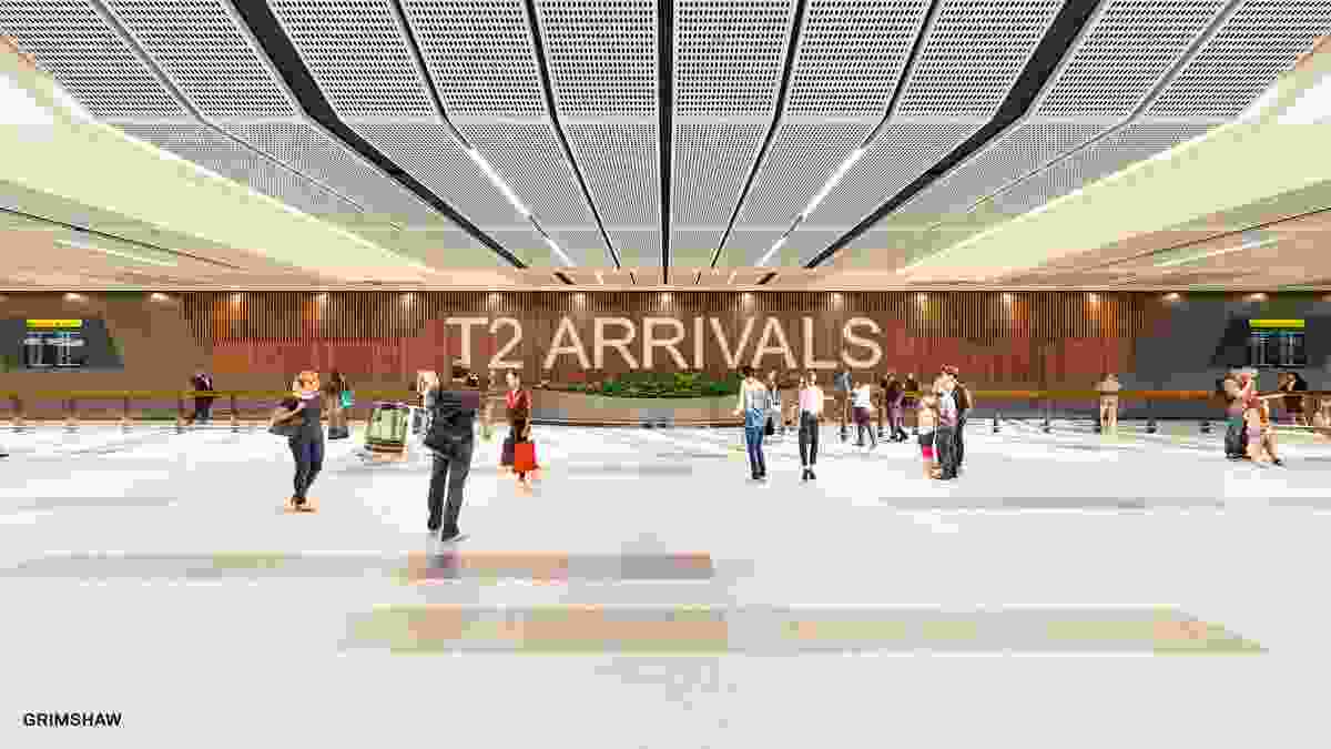 T2 Arrivals Hall by Grimshaw.