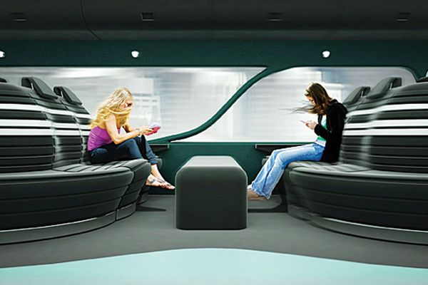 Interior view of Hassell’s A-HSV.