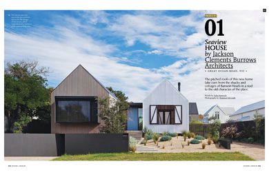 A preview from the magazine: Seaview House by Jackson Clements Burrows.