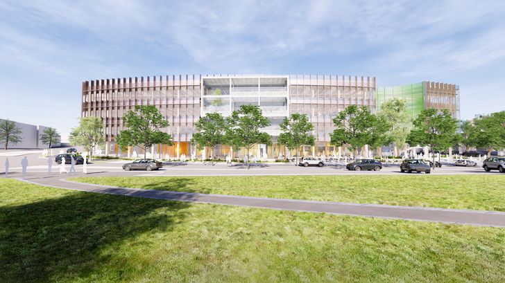 Bendigo Govhub by Lyons Architects.