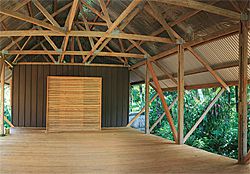 The girls dormitory at Ngari. Photograph Richard Briggs.