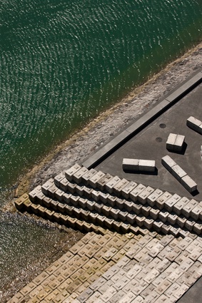 North Wharf Promenade, Silo Park and Jellicoe Street by Taylor Cullity Lethlean with Wraight + Associates.