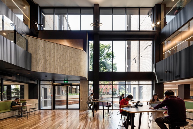 Sir Louis Matheson Library by Cox Architecture.