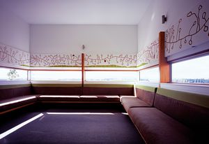 Aneeta windows in the Albury Residence.
