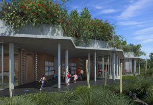 Rio Tinto Naturescape environmental awareness centre, Kings Park, by Donaldson + Warn.