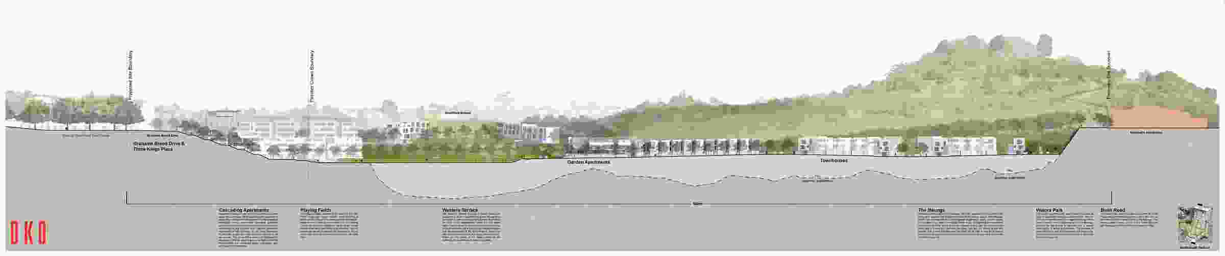 Quarry Infil Hot property: DKO Architecture master plans a volcano | ArchitectureAu