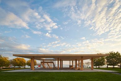 Ultramoderne's Lakeside Pavilion, Chicago Architecture Biennial 2015.