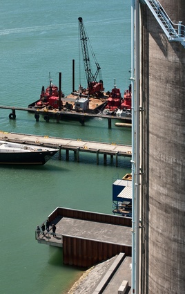 North Wharf Promenade, Silo Park and Jellicoe Street by Taylor Cullity Lethlean with Wraight + Associates.
