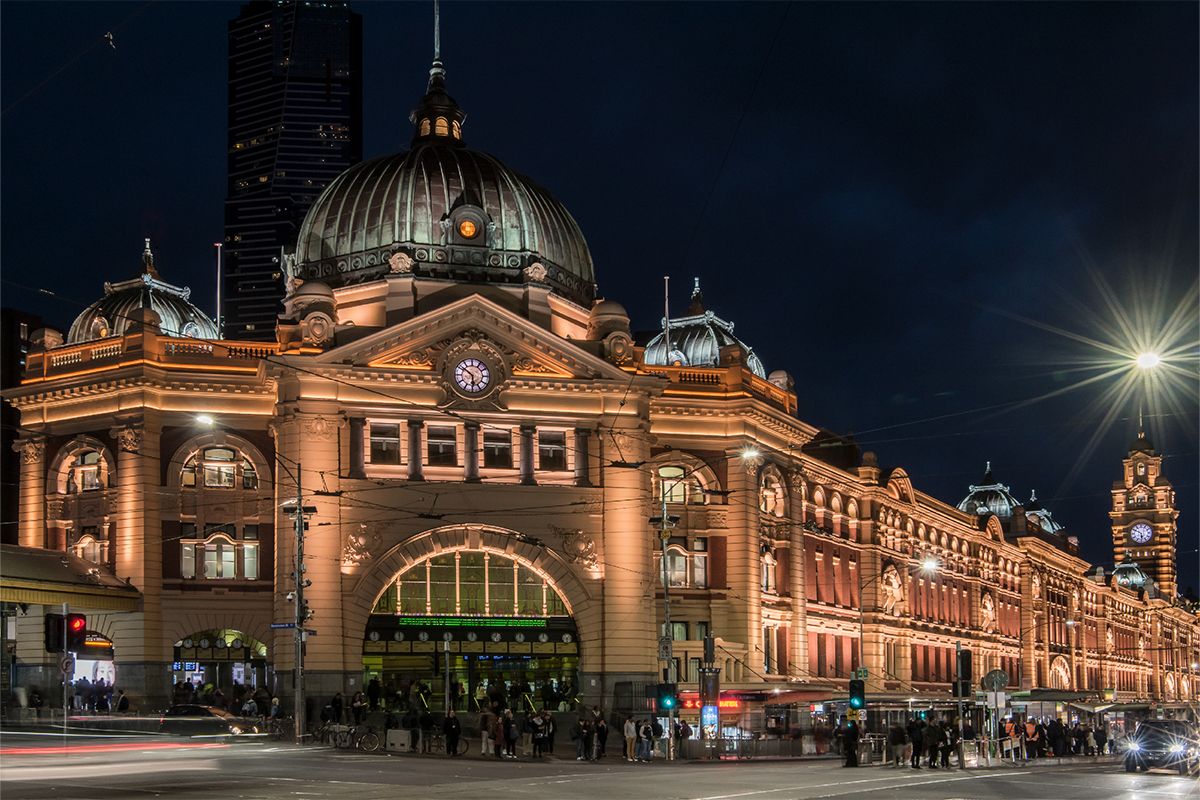 Flinders Street Station By Lovell Chen 