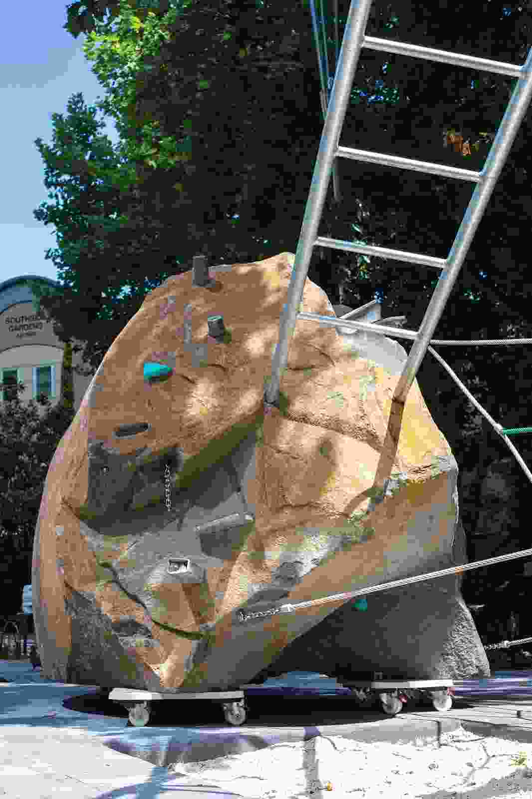 Rubber Hop Rocks Discovery and daring: Rocks on Wheels | Landscape Australia