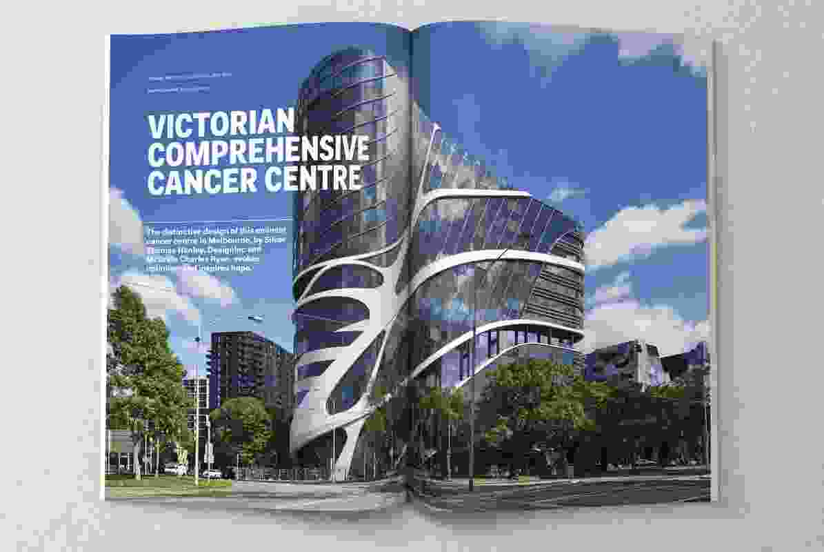 The Victorian Comprehensive Cancer Centre designed by Silver Thomas Hanley, DesignInc and McBride Charles Ryan.