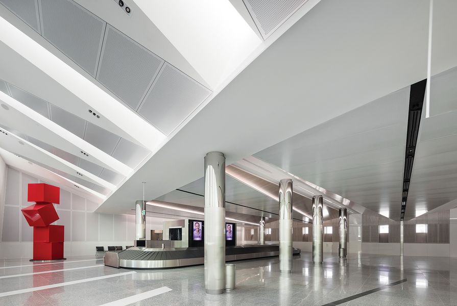Canberra Airport – International by Guida Moseley Brown Architects.
