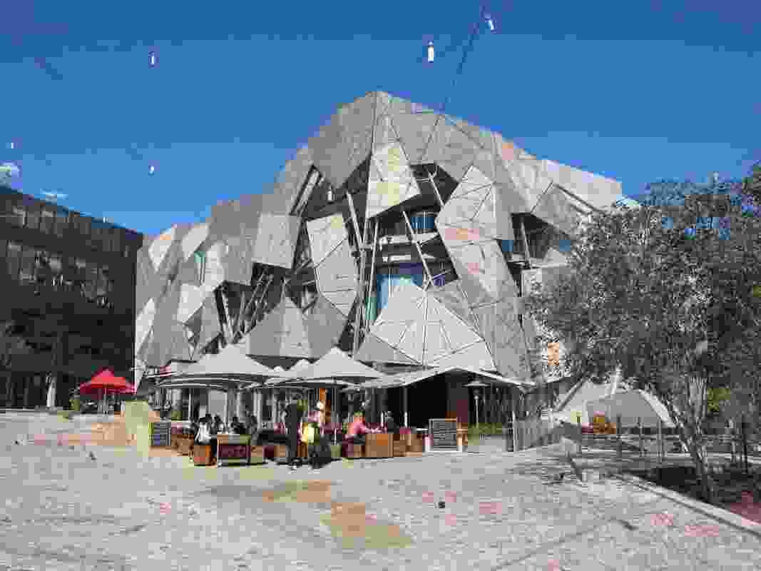 The existing Yarra building at Federation Square.