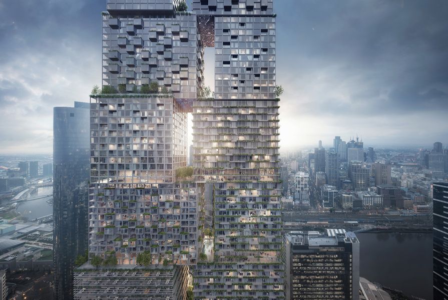 The Lanescaper by Bjarke Ingels Group and Fender Katsalidis Architects.
