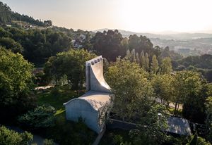 Chapel and Meditation Room in Portugal by Studio Nicholas Burns.