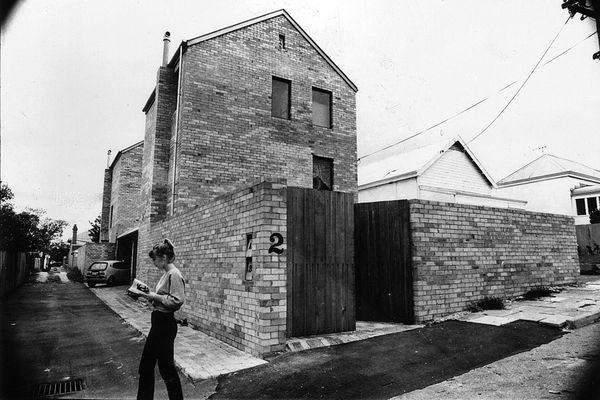 The duplex at Raphael Street in Subiaco was the first project designed, built and financed by Brian Klopper and Bob Gare. It is commonly referred to as the “flour mills.”