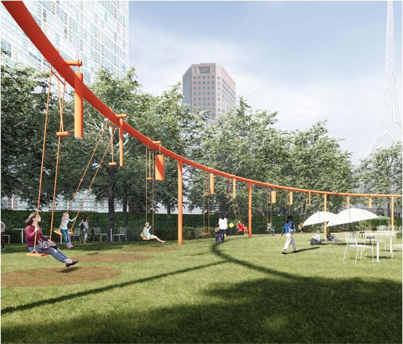 Pink pond installation wins 2021 NGV Architecture Commission