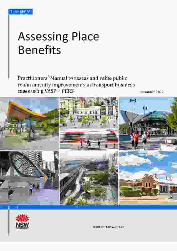 Value Assessment System for Place (VASP) by Transport for NSW Urban Design (Public Transport and Precincts)