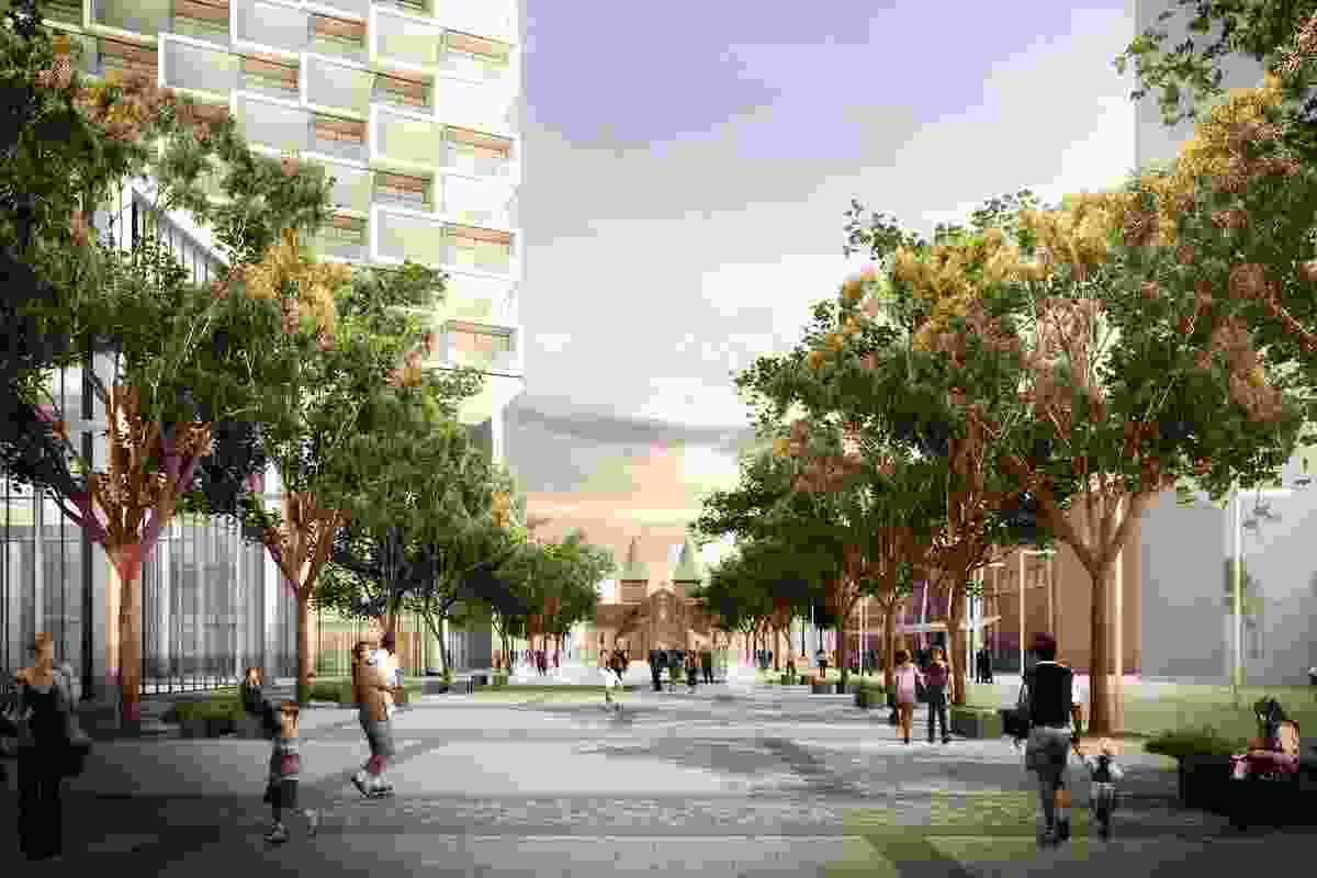 The Parramatta Square project consists of six development phases, with at least six commercial, civic and residential buildings planned.