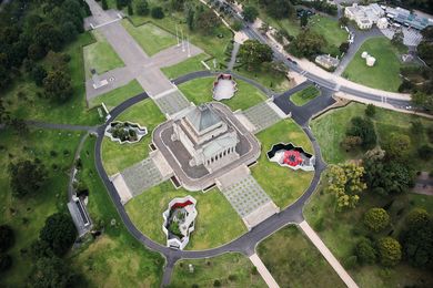 Shrine of Remembrance, Galleries of Remembrance by ARM Architecture.