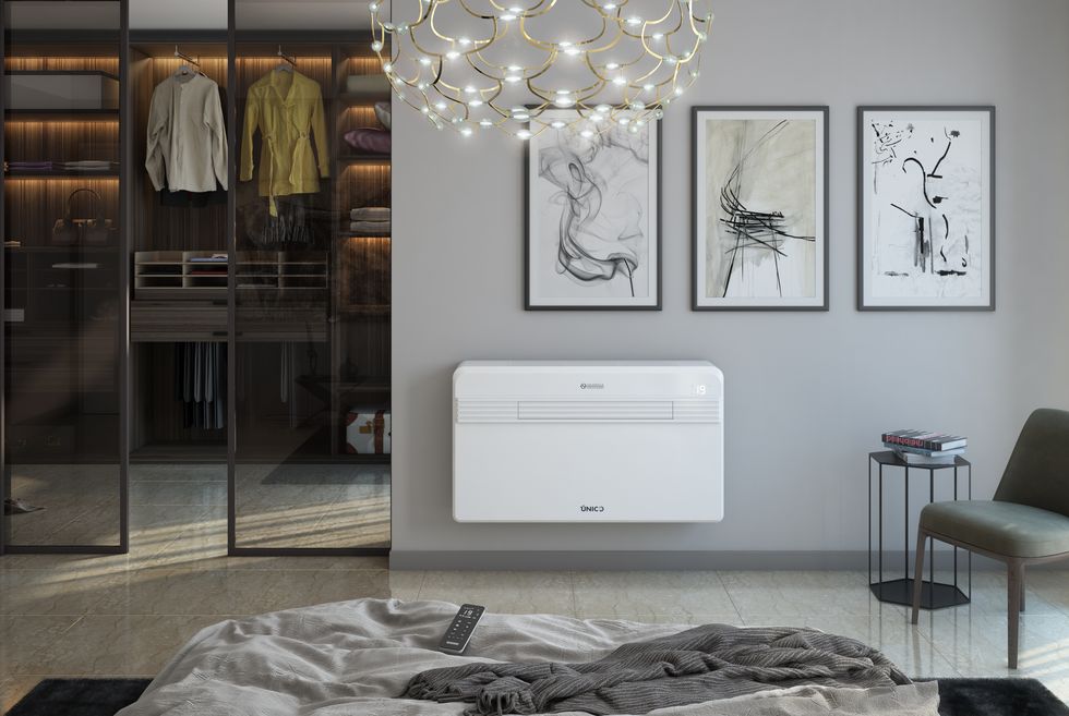 The new air conditioner with no external compressor unit ArchitectureAu