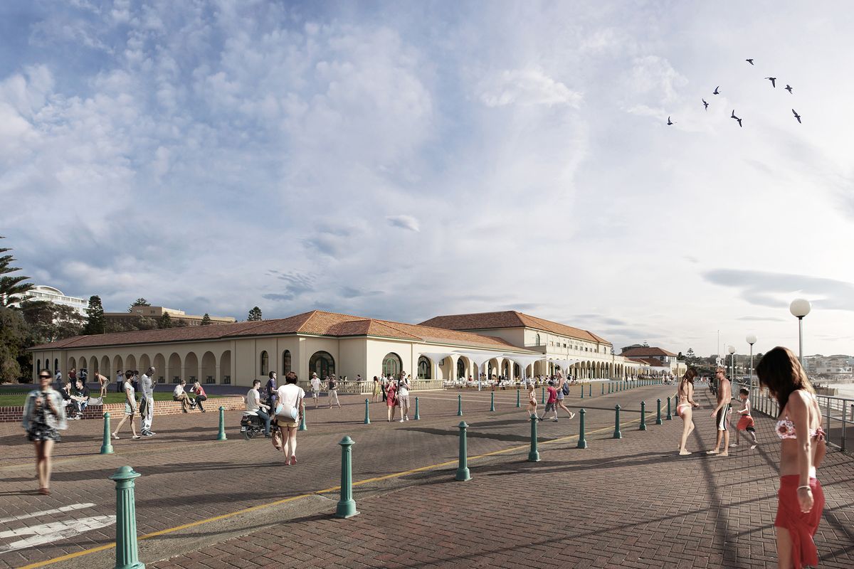 Tzgs Revised Design For Contentious Bondi Pavilion Redevelopment