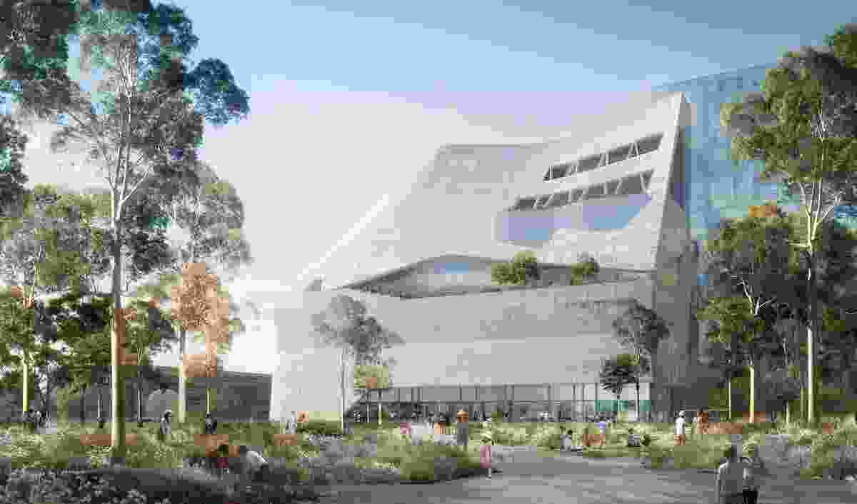 Field stage 2 design render for NGV Contemporary.