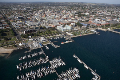 Geelong waterfront.