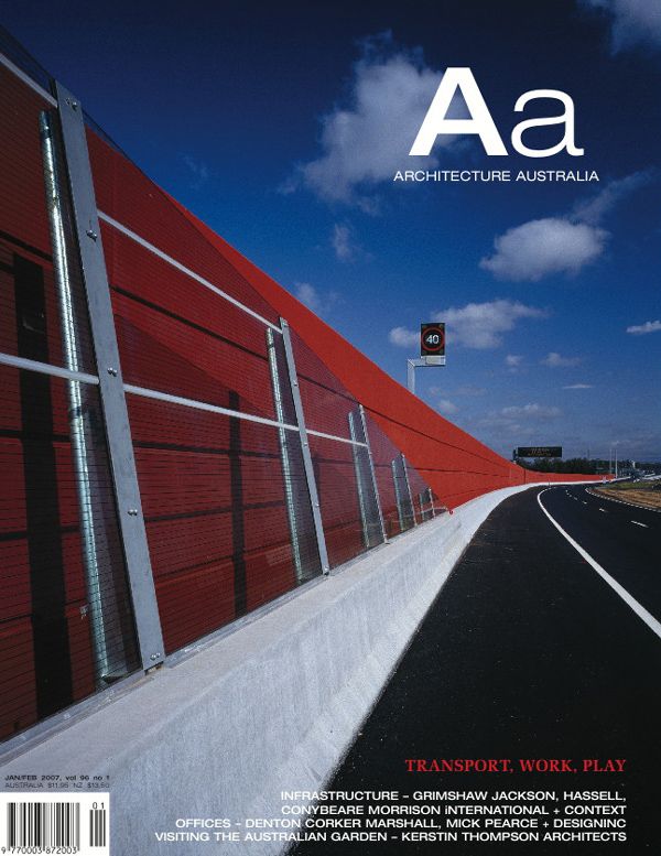 Architecture Australia, January 2007