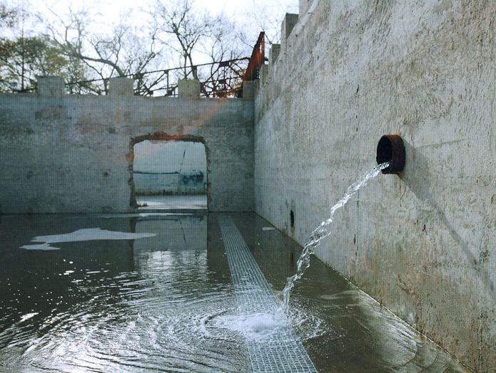 Turtle Creek Waterworks, Dallas, Texas (2002). Here, DIRT Studio turned an abandoned pumphouse into a spaces for arts events and everyday play.