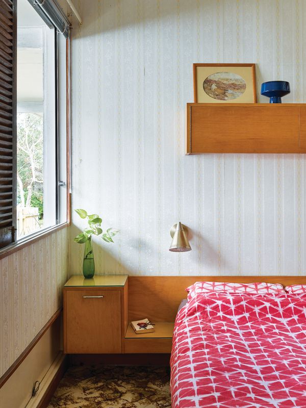 The primary occupied spaces are positioned to the east, where bedrooms receive welcome morning sun.