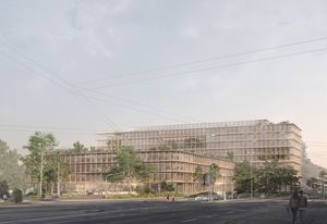 Evangelical Lutheran Church campus by Carmody Groarke in collaboration with German practice Riehle and Assoziierte.
