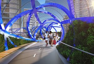 Lachlan's Line bridge by KI Studio.
