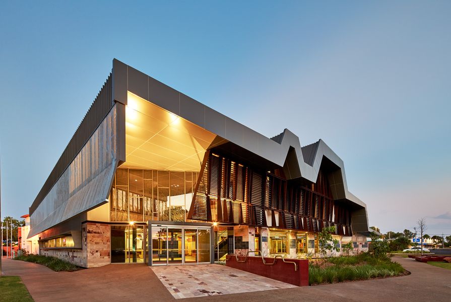 The New Kununurra Courthouse serves the small town of Kununurra in the Kimberley region of Western Australia.