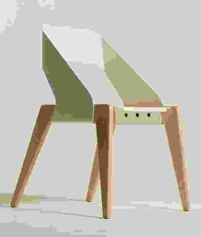 Emerging Student & Award of Merit Product Design (Furniture Design) – ARC Chair by Aaron Leahy of Central Institute of Technology.