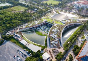 Puey Learning Center at Thammasat University in Rangsit by Landprocess.