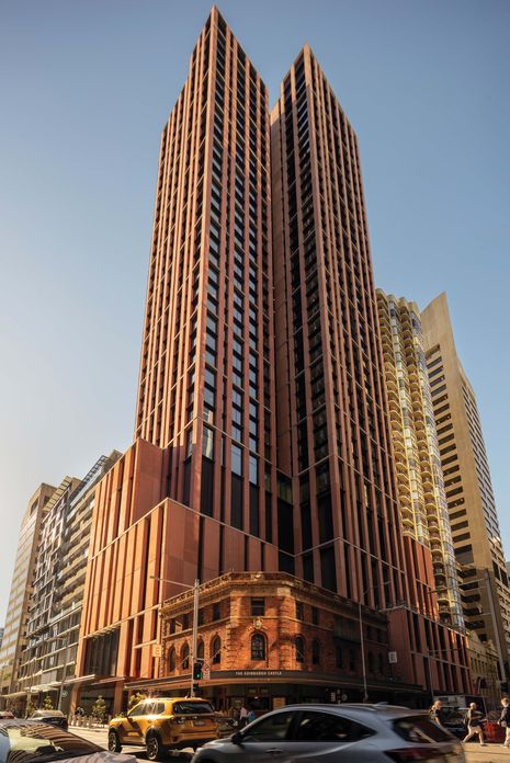 Located above Gadigal Station, Indi Sydney by Bates Smart won a gold award in the Residential category.